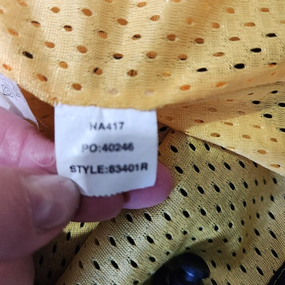 Chaps 1/4 Zip Jacket Men's Size Med. with Roll Away Hood Pockets Toggle Waist - Picture 10 of 16